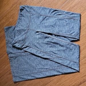 Athleta Women's High Rise Elation Yoga Pants, Flare, Gray, Size ST (Small/Tall)
